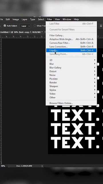 Liquify Text In  Photoshop | Mr.photos - 3D #photoshop #photoshoptexteffects #texteffectphotoshop