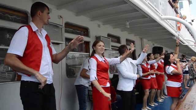 Теплоход "Урал", песни на борту в Самаре