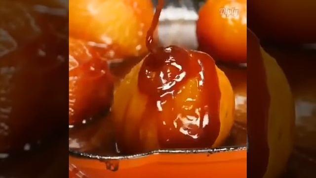 Запеченные персики