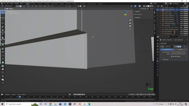 30 - Plinth and Oven Placement