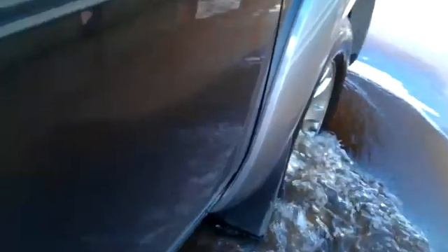 Выгружаемся с аппарели на Сах. Яру