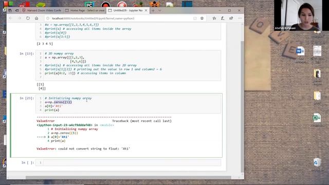 Introduction to Python - Week 5, Section 1