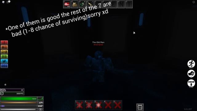 Roblox |Site 76| Old man showcase!