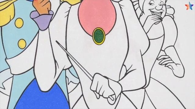 Disney Villain Gaston Madame Tremaine Drizella Ursula Princess Ariel Coloring Book