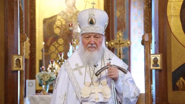 Проповедь Патриарха Московского и всея Руси Кирилла у гроба схиархимандрита Илия (Ноздрина).