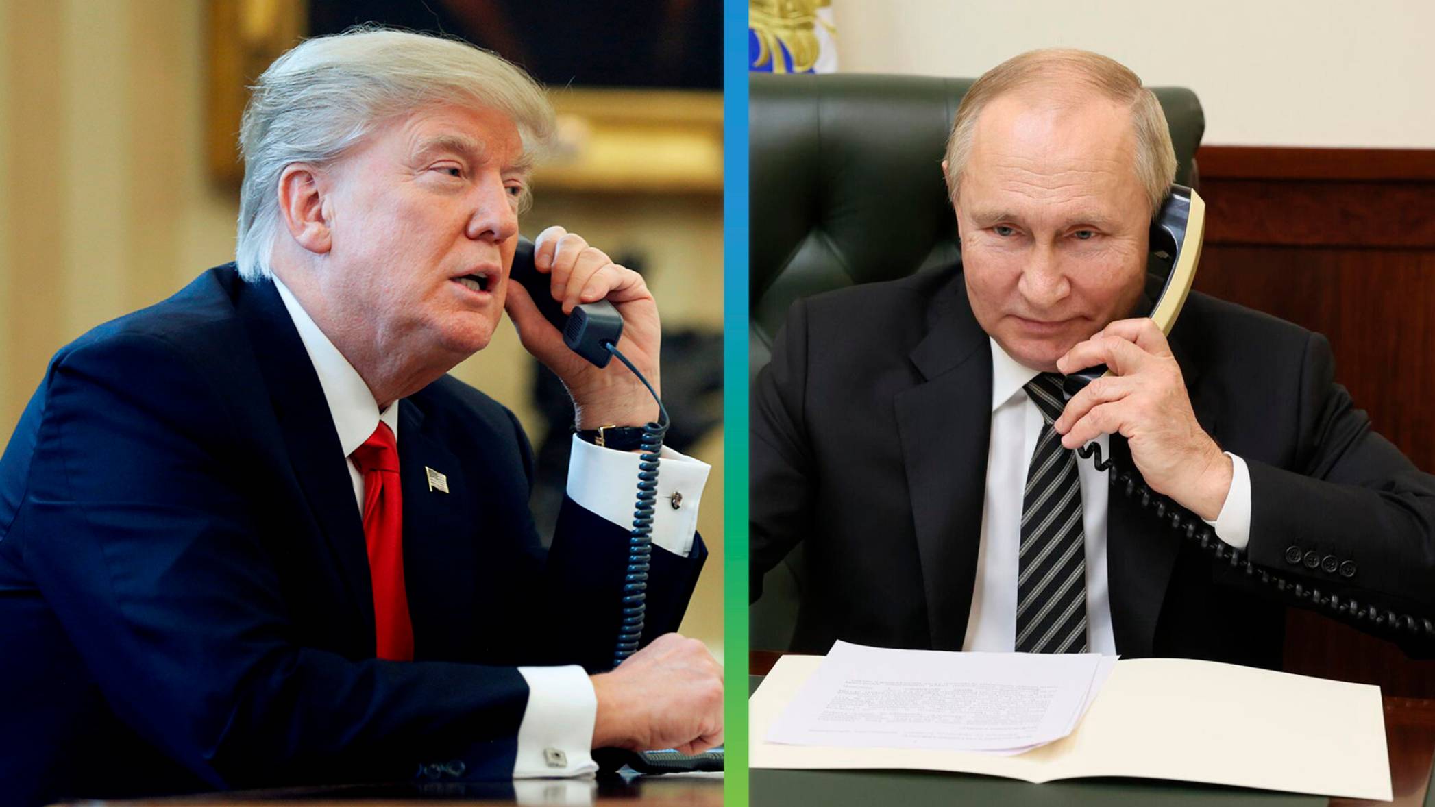 Путин и Трамп поговорили по телефону и обсудили нормализацию отношений между странами