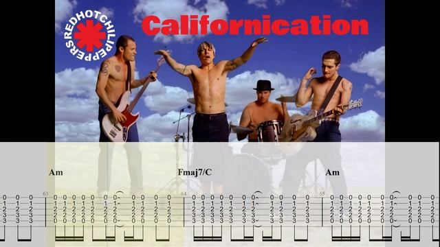 Red Hot Chili Peppers - Californication  [GUITAR BACKING TRACK + TAB]