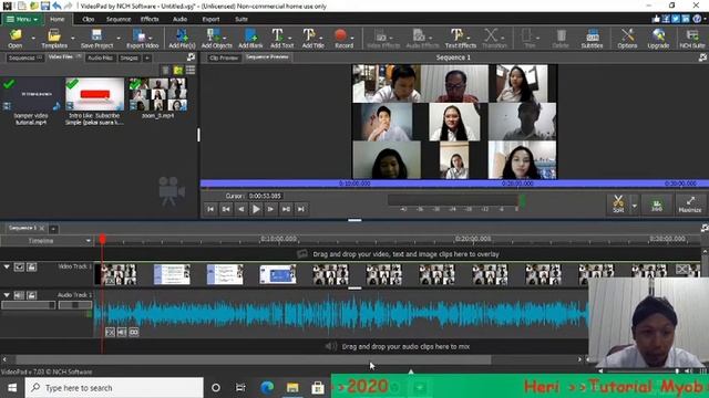 Cara mengedit dan memotong video dengan aplikasi video pad editor