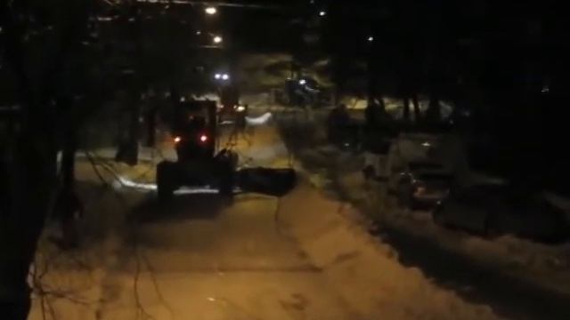 Snow Removal  How They Do It In Montreal   Part 2