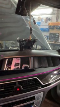 Замена лобового стекла на BMW 7