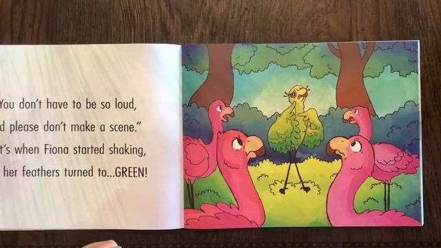 Let’s read together “Fiona Flamingo”