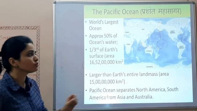 World Map: Oceans - Pacific Ocean ( प्रशांत महासागर) - Detailed Study