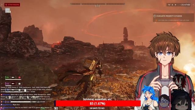 "LATE NIGHT FOR "MANAGED" DEMOCRACAH!" Koy & Friends Livestream HellDivers II!