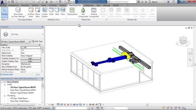 Learning Autodesk Revit MEP | 003. The Revit MEP Interface
