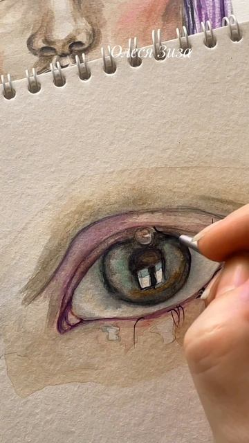 Fashion-иллюстрация. Детали. Глаза