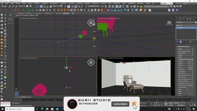 3ds Max | VRay IES Light Tutorial|3dmax Full Course In Hindi