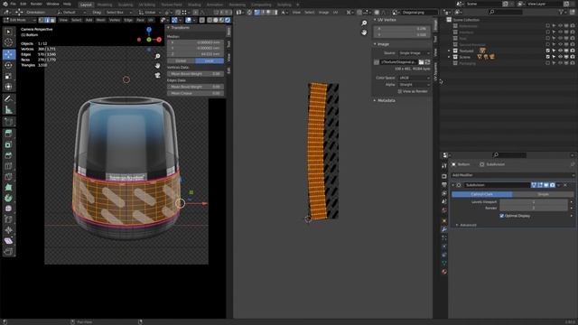 Harman Kardon Texturing - 2 UVSquare Add-on