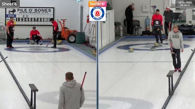 Riley Smith vs. Steen Sigurdson - QUALIFIER - Curling Stadium Regina Highland SCT Spiel