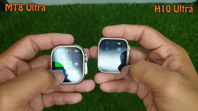 MT8 Ultra SmartWatch VS H10 Ultra SmartWatch