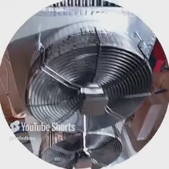 Охладитель для майнинг установок. Сухая градирня для майнинг