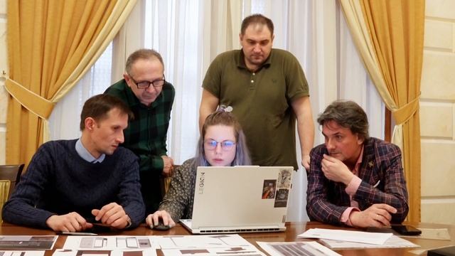 Сдача макетов и костюмов к спектаклю «Жила-была Клавочка» / Театр Армии