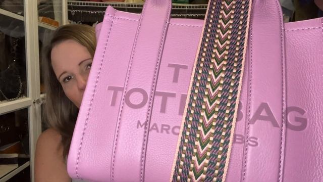 Marc Jacobs Unboxing Video - TAKE 2 for the Orchid Haze Mini The Tote Bag.