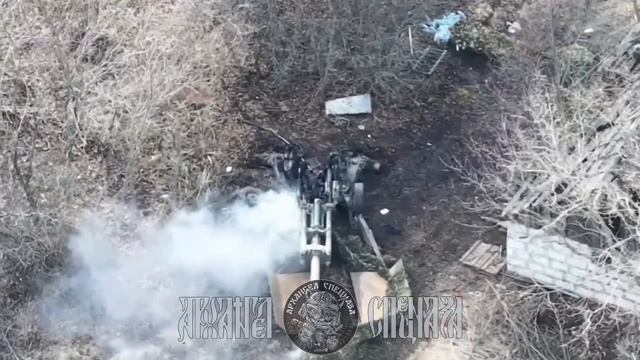 🪖Краснояружский участок, Белгородская область.   Противник подтащил гаубицу для нанесения ударов...