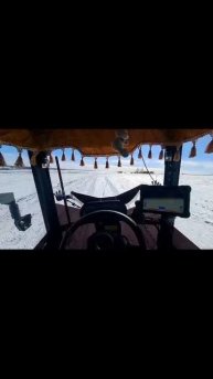 Туманы на полях. "Туман-3", модуль - разбрасыватель. Внесение селитры на полях "Орловский лидер"