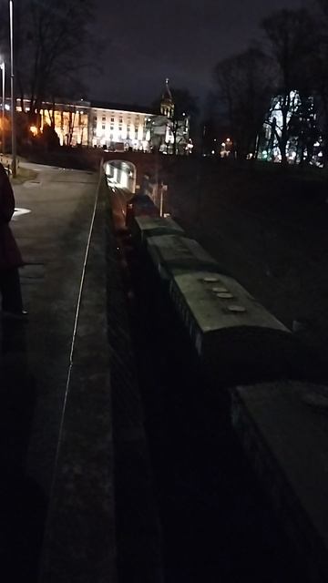Калининградский тоннель на северный вокзал.Вечерний таворняк.