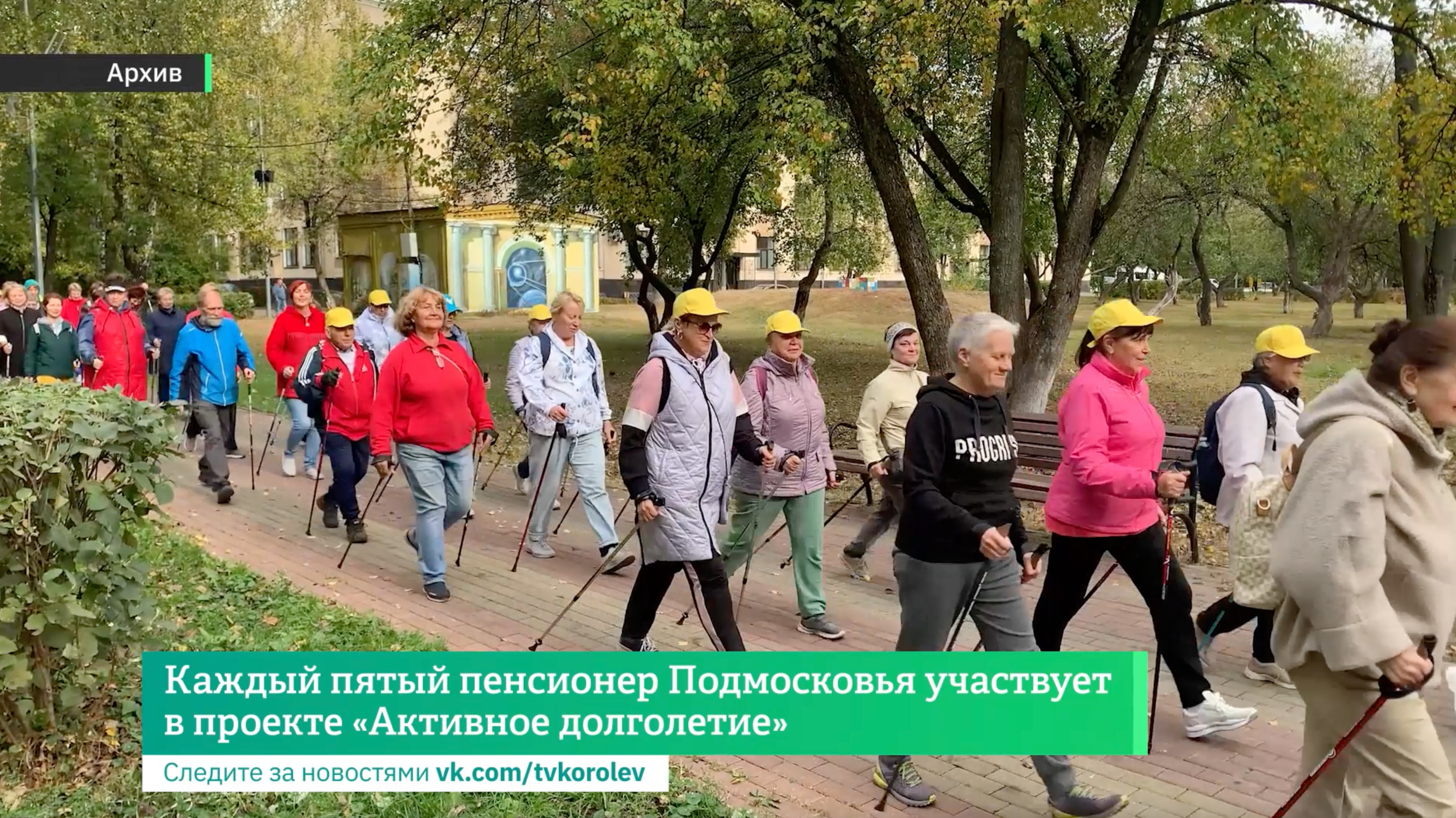 Каждый пятый пенсионер Подмосковья участвует в проекте «Активное долголетие»