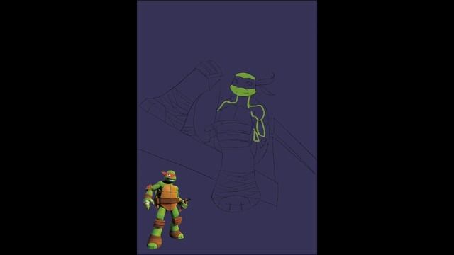Speedpaint TMNT - Kissed by the moon