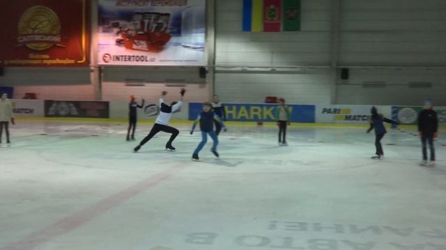 Симфония льда_репетиции фигуристов_видео ГородХ_8ч