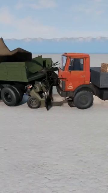 🎮🧨💣BeamNG.drive 0.34 #crash-test #краш-тест #автосимулятор #Таз #УАЗ #Нива #Икарус #МАЗ #КАМАЗ