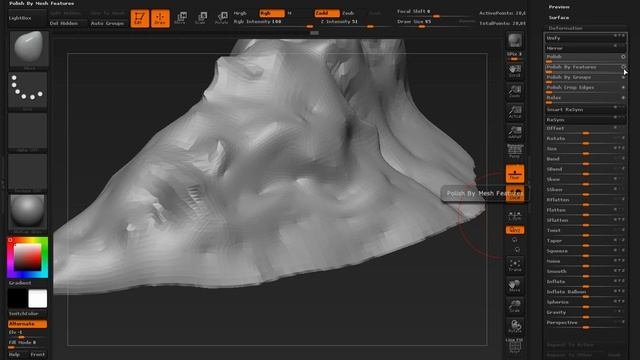 ZBrush Tips  Workflows 1: Create Mountains Out Of Mole Hills