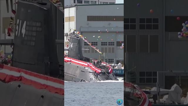 Спуск на воду подводной лодки