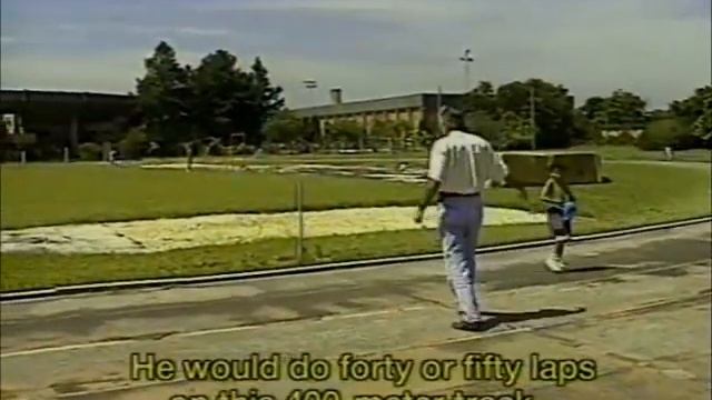 Ayrton Senna training