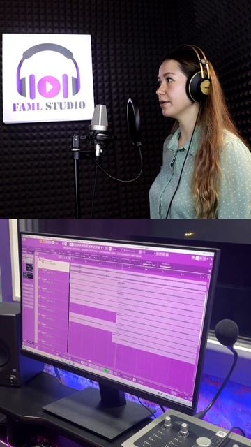 Работа звукорежиссера в студии звукозаписи (Казань) ▶ FAML STUDIO