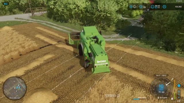🚜ELMCREEK🚜 Żniwa pszenicy 🌾i sprzedaż soi🌾 FS22 (odc.35)