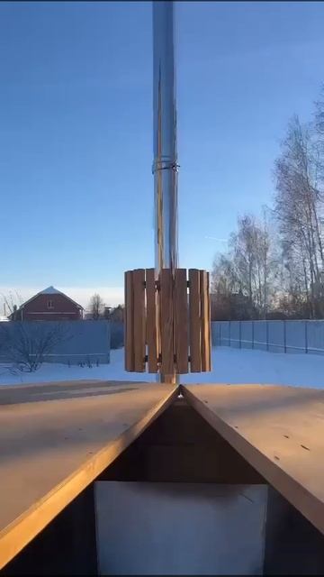 Комплект на участке. Чан 200см, 1700л, печь подставка