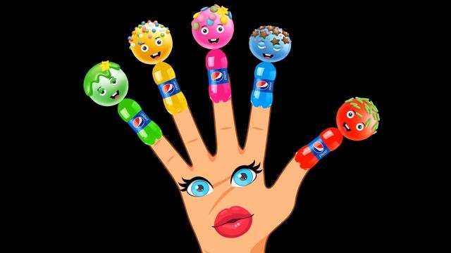 Lernen Sie Farben mit Cake Pop Flaschen für Kinder | Kids Smile Germany