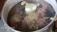Deliciosos frijoles con puerco, baratos y fáciles. Receta a mi estilo.