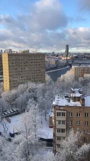 31 декабря за 12 часов до Нового года в Москву пришел удивительный  снег #очагор #правильноепитание