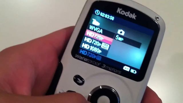 KODAK Playsport zx3 (Water-Proof) Review