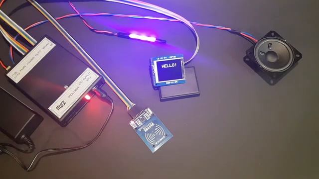 Escape Room # Zamek RFID + LCD PL