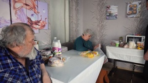 Потратила всю пенсию на продукты показываю что купила сегодня