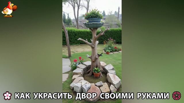 Как украсить двор дома фото идеи (246) 🏡 для дачи и сада своими руками 🌷🪻🌺💮