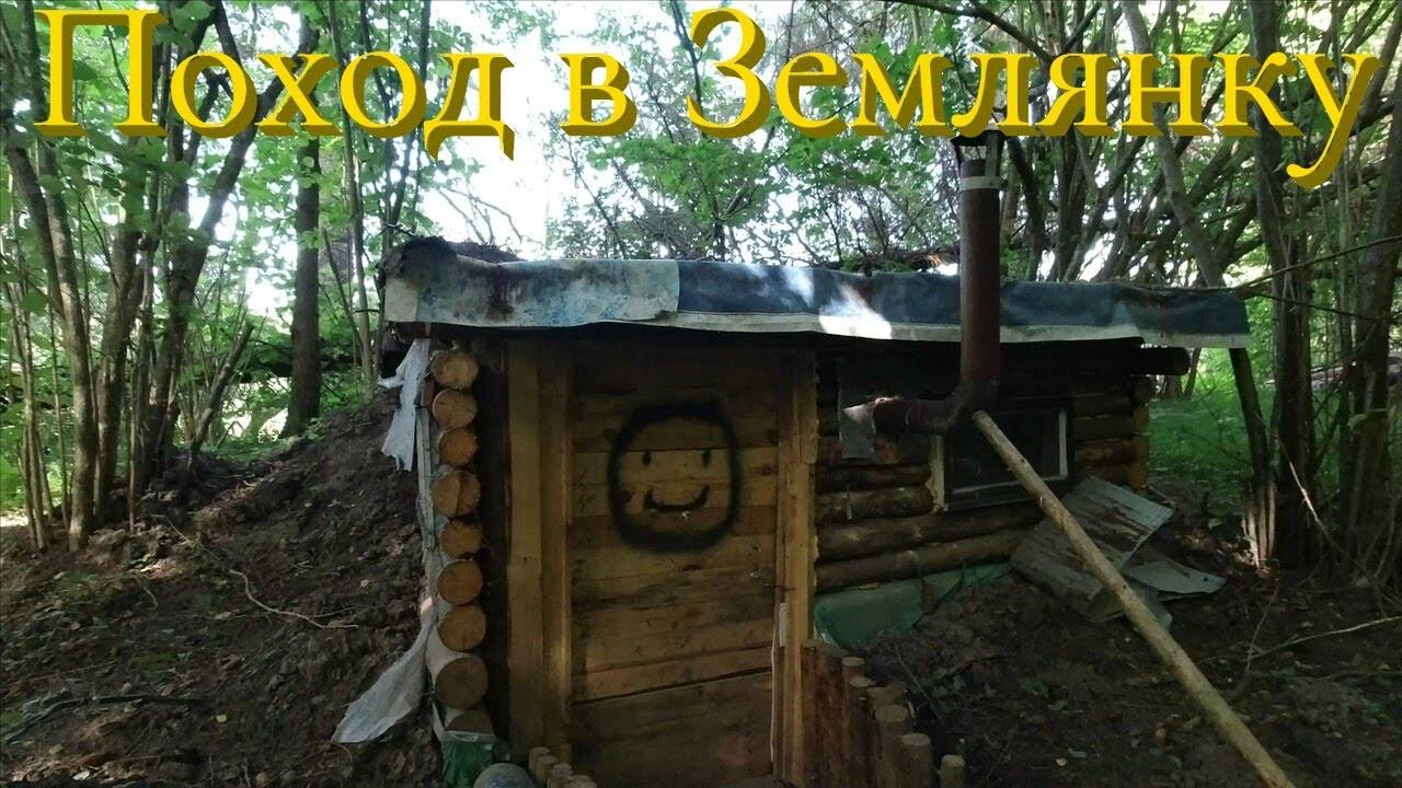 Ушли в лес. Проведали ЗЕМЛЯНКУ