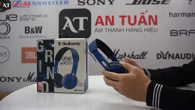 Giới thiệu và đánh giá chiếc tai nghe độc đáo Skullcandy Grind Wireless- Antuan.vn