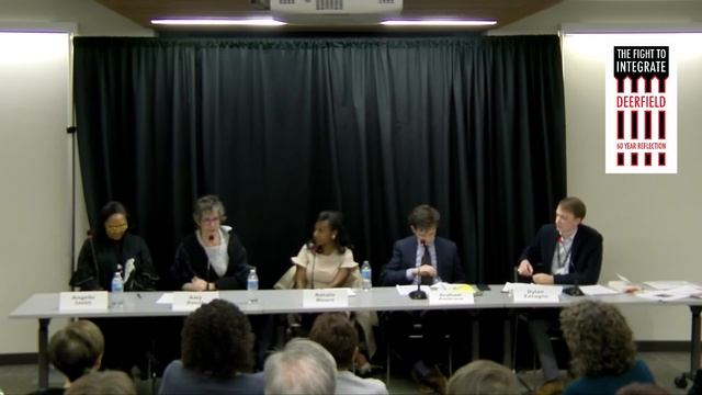 The Fight to Integrate Deerfield: 60 Year Reflection Panel Discussion