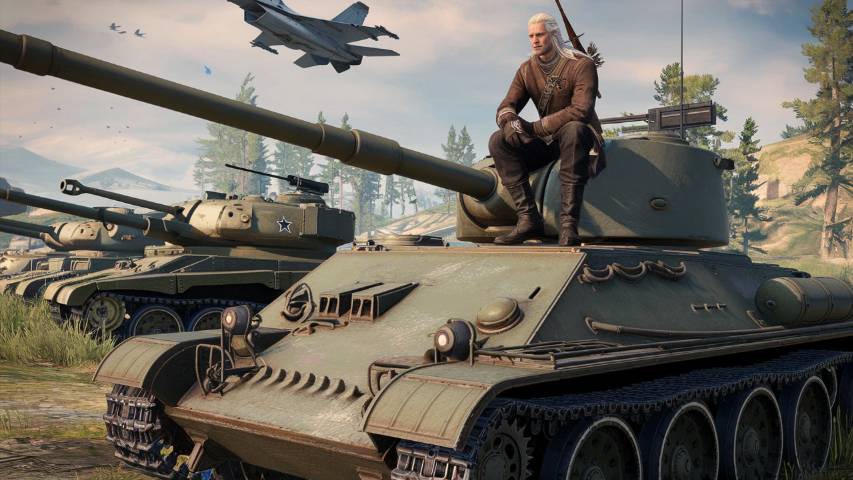 War Thunder геральт гоняет на танках прокачиваем  технику британие в режиме трб и фармим ивент